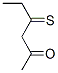 2-Hexanone, 4-thioxo- (9CI) Structure