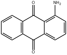 1-アミノアントラキノン 化学構造式