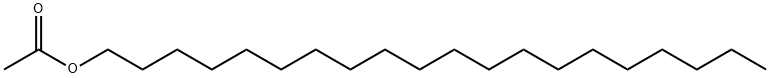 Acetic acid icosyl ester Structure