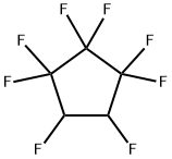 1H,2H-OCTAFLUOROCYCLOPENTANE Structure