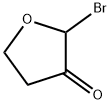 3(2H)-Furanone,  2-bromodihydro- Structure