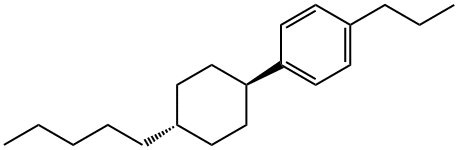 1-(4-PENTYLCYCLOHEXYL)-4-PROPYLBENZENE Structure