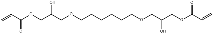 1,6-HEXANEDIYLBIS[OXY(2-HYDROXY-3,1-PROPANEDIYL)] BISACRYLATE|1,6-己二基双[氧(2-羟丙基-1,3-二基)]二丙烯酸酯