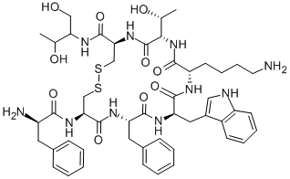 醋酸奥曲肽, 83150-76-9, 结构式