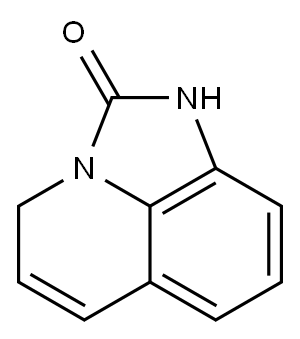 4H-Imidazo[4,5,1-ij]quinolin-2(1H)-one(9CI) Structure