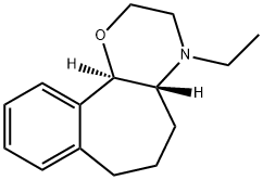 (E)-2,3,4,4a,5,6,7,11b-Octahydro-4-ethylbenzo(6,7)cyclohept(1,2-b)(1,4 )oxazine|