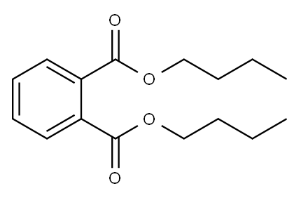 邻苯二甲酸二丁酯 结构式