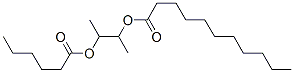 3-hexanoyloxybutan-2-yl undecanoate Structure