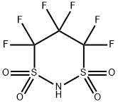 1,1,2,2,3,3-六氟丙烷-1,3-二磺酰亚胺, 84246-29-7, 结构式