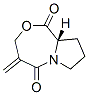 1H,5H-Pyrrolo[2,1-c][1,4]oxazepine-1,5-dione,hexahydro-4-methylene-,(9aS)-(9CI) Structure
