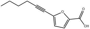 5-HEX-1-YNYL-2-FUROIC ACID|5-己-1-炔基-2-呋喃甲酸