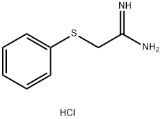 2-(PHENYLTHIO)ACETAMIDINE HYDROCHLORIDE Struktur