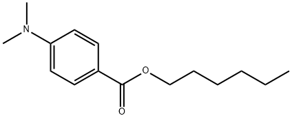 hexyl 4-(dimethylamino)benzoate Structure