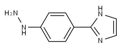1H-Imidazole,  2-(4-hydrazinylphenyl)-|