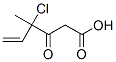 5-Hexenoic  acid,  4-chloro-4-methyl-3-oxo-|