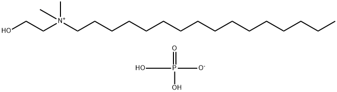 HEXADECYL(2-HYDROXYETHYL)DIMETHYLAMMONIU|N,N-二甲基-N-(2-羟基乙基)十六烷基季铵磷酸盐