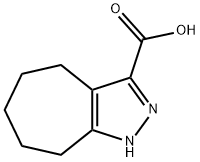 1,4,5,6,7,8-hexahydrocyclohepta[c]pyrazole-3-carboxylic acid Structure