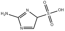 4H-Imidazole-4-sulfonic  acid,  2-amino- Structure
