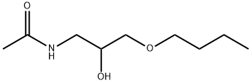 Acetamide,  N-(3-butoxy-2-hydroxypropyl)-|