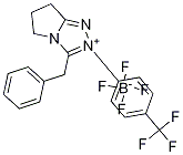 (R)-苄基-2-[4-(三氟甲基)苯基]-6,7-二羟基-5H-吡咯并[2,1-C][1,2,4]三氮唑四氟硼酸盐, 862095-77-0, 结构式