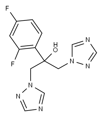 Fluconazole Struktur