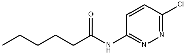 Hexanamide, N-(6-chloro-3-pyridazinyl)- Structure