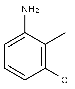 3-Chloro-2-methylaniline Structure