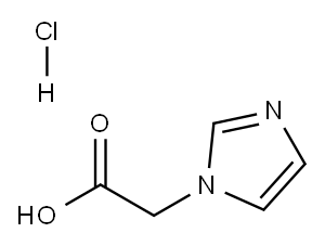 1H-Imidazole-1-acetic acid hydrochloride Structure