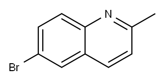 6-Bromo-2-methylquinoline Structure