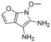 6H-Furo[2,3-b]pyrrole-4,5-diamine,  6-methoxy-|