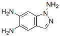 1H-Indazole-1,5,6-triamine Structure