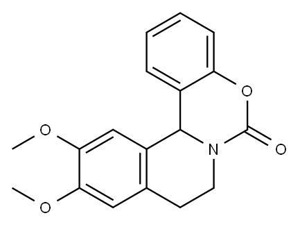 6H,8H-Isoquino[2,1-c][1,3]benzoxazin-6-one,  9,13b-dihydro-11,12-dimethoxy-|
