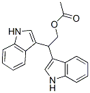 Acetic acid 2,2-bis(1H-indole-3-yl)ethyl ester|