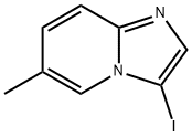 3-IODO-6-METHYL-IMIDAZO[1,2-A]PYRIDINE Struktur