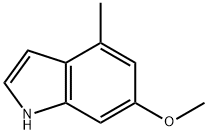 1H-Indole, 6-Methoxy-4-Methyl- Struktur
