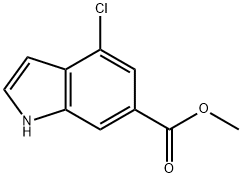 1H-Indole-6-carboxylic acid, 4-chloro-, Methyl ester|METHYL 4-CHLORO-1H-INDOLE-6-CARBOXYLATE