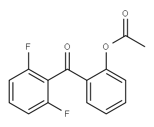 2-ACETOXY-2',6'-DIFLUOROBENZOPHENONE|2-(2,6-二氟苯甲酰基)苯乙酸酯