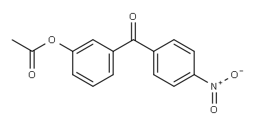 3-ACETOXY-4'-NITROBENZOPHENONE|3-(4-硝基苯甲酰基)苯乙酸酯