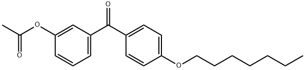 3-ACETOXY-4'-HEPTYLOXYBENZOPHENONE|