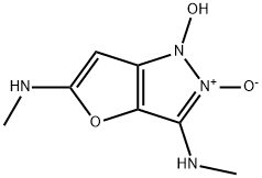 1H-Furo[3,2-c]pyrazole-3,5-diamine,  1-hydroxy-N,N-dimethyl-,  2-oxide  (9CI)|