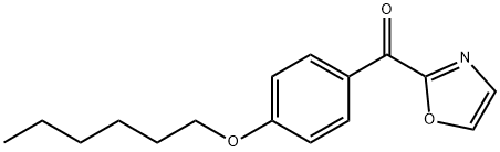 2-(4-HEXYLOXYBENZOYL)OXAZOLE Structure