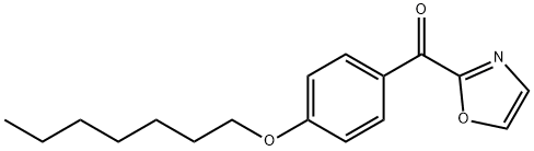 2-(4-HEPTYLOXYBENZOYL)OXAZOLE Structure