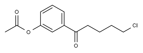 3'-ACETOXY-5-CHLOROVALEROPHENONE|