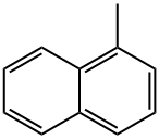 1-メチルナフタレン 化学構造式