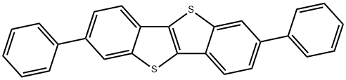 2,7 -二苯基[ 1 ] 苯并噻吩[ 3,2-B] [ 1 ]苯并噻吩, 900806-58-8, 结构式