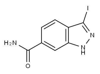 1H-Indazole-6-carboxaMide, 3-iodo-|3-碘吲唑-6-甲酰胺