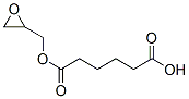 Hexanedioic acid, oxiranylmethyl ester Structure