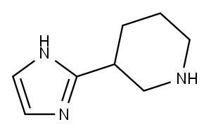 3-(1H-IMIDAZOL-2-YL)-PIPERIDINE Structure