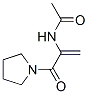 Acetamide,  N-[1-(1-pyrrolidinylcarbonyl)ethenyl]-|