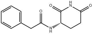 3-苯基乙酰氨基-2,6-哌啶二酮, 91531-30-5, 结构式